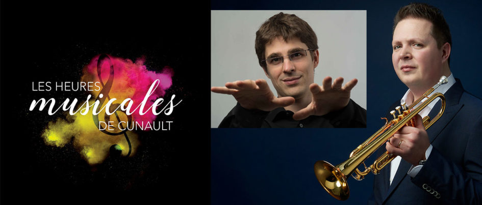 Romain Leleu, trompette et Ghislain Leroy, Orgue seront en concert pour la clôture des Heures Musicales de Cunault le 6 août 2023