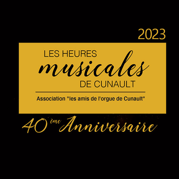 En 2023 les Heures Musicales de Cunault fêtent leur quarantième anniversaire