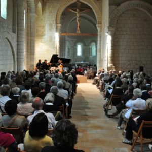 Concert des Heures Musicales de Cunault dans l'église de Trèves-Cunault