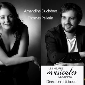 Amandine Duchênes et Thomas Pellerin sont les Directeurs artistiques des 40èmes Heures Musicales de Cunault